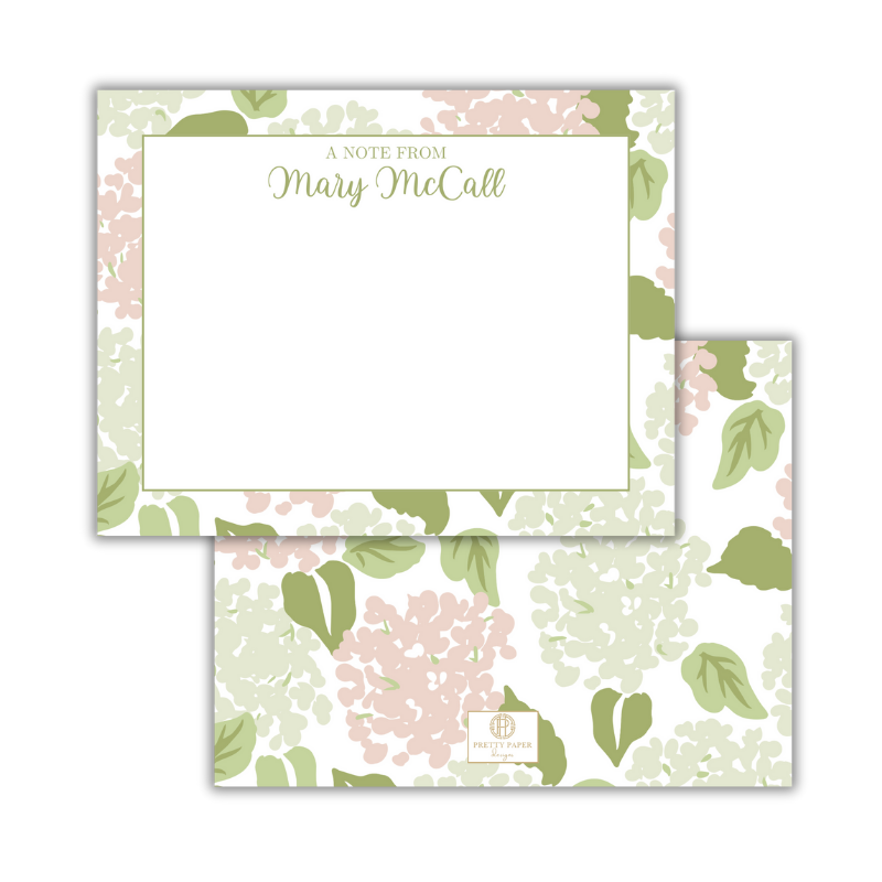 Hydrangea Harmony Notecards