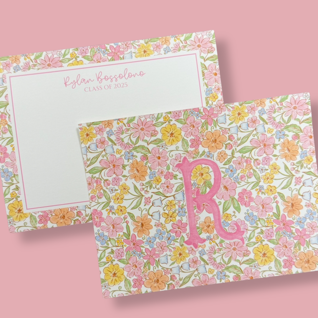 Pastel Petals Notecards