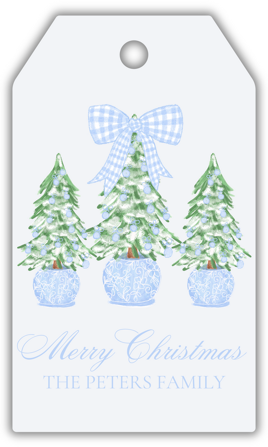 Winter Whimsy Christmas Tag