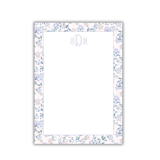 Botanical Blooms Notepad