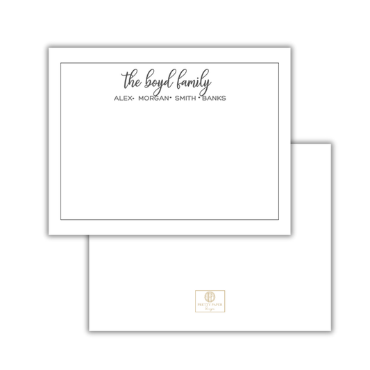 Family Treasures Notecards