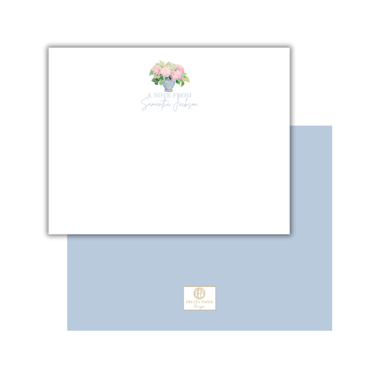 Happy Hydrangeas Notecards