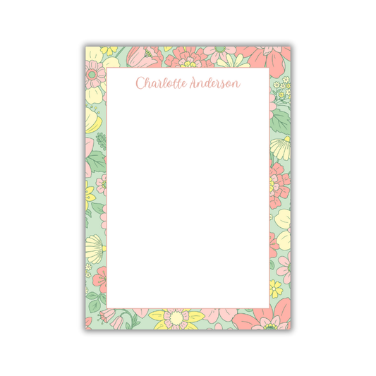Pastel Petals Notepad